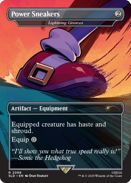 Secret Lair x Sonic: Turbo Gear - Non Foil Edition