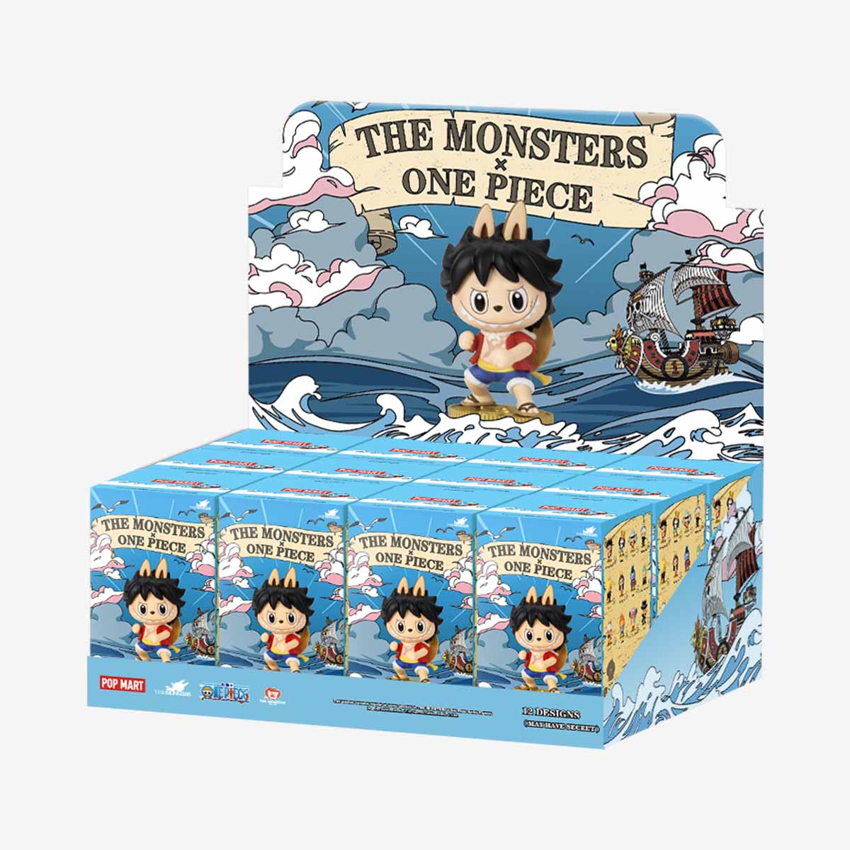 THE MONSTERS One Piece Series Labubu Blind Box Figure