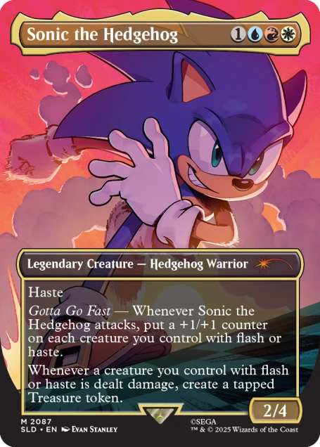 Secret Lair x Sonic: Friends & Foes - Non Foil