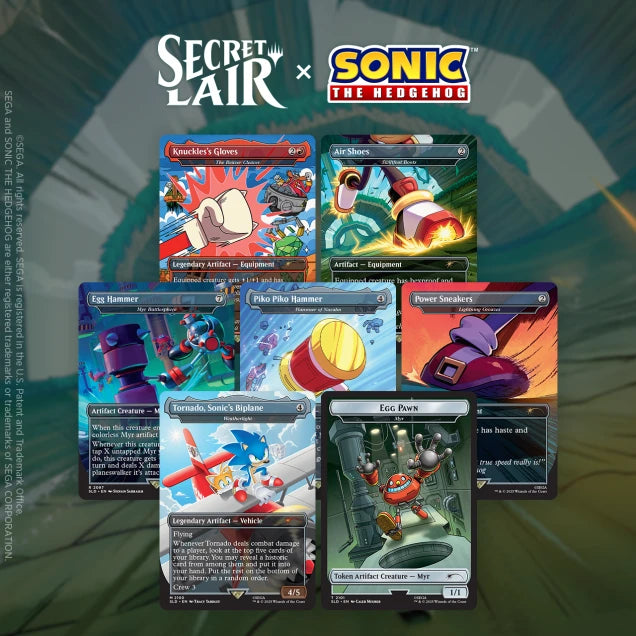 Secret Lair x Sonic: Turbo Gear - Non Foil Edition