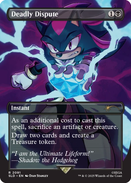 Secret Lair x Sonic: Chasing Adventure - Non Foil