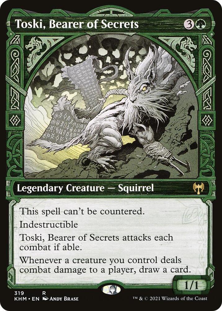 Toski, Bearer of Secrets (Showcase) - Kaldheim