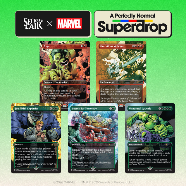 Secret Lair: Marvel: Hulk Smash