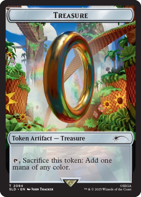 Secret Lair x Sonic: Chasing Adventure - Non Foil