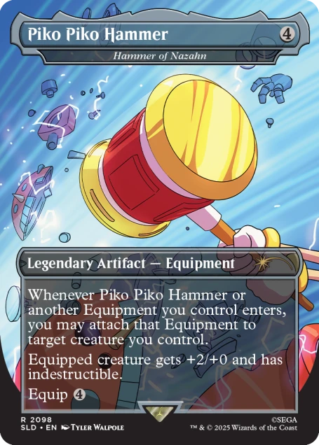 Secret Lair x Sonic: Turbo Gear - Non Foil Edition