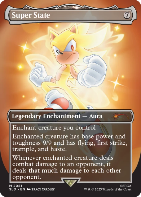 Secret Lair x Sonic: Friends & Foes - Non Foil