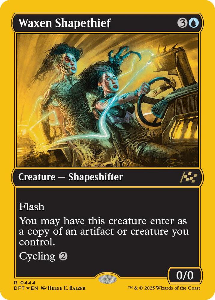 Waxen Shapethief (First-Place Foil) - Aetherdrift