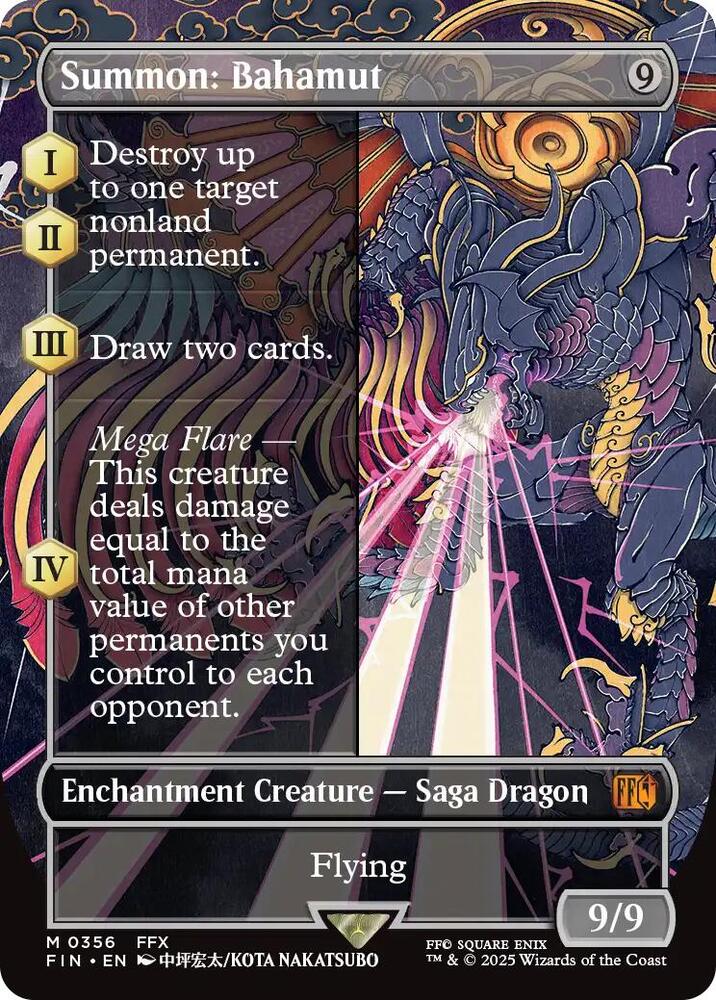Summon: Bahamut (Borderless) - FINAL FANTASY