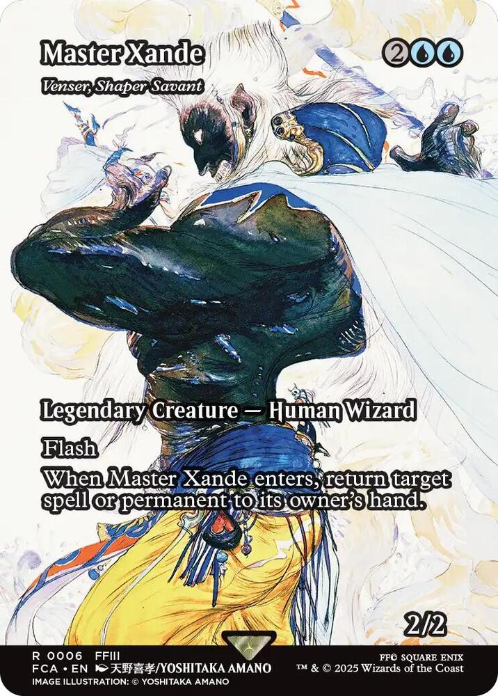 Master Xande - Venser, Shaper Savant (Showcase) - FINAL FANTASY