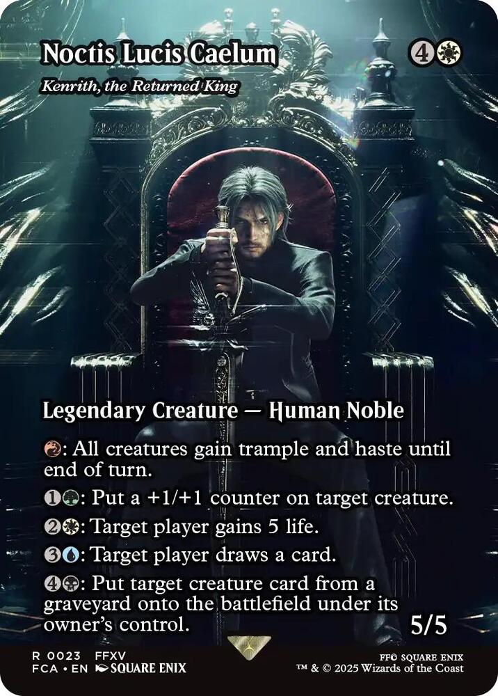 Noctis Lucis Caelum - Kenrith, the Returned King (Showcase) - FINAL FANTASY