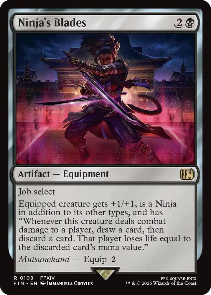 Ninja's Blades - FINAL FANTASY (Foil)