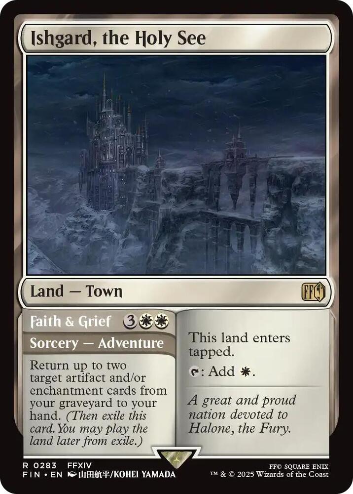 Ishgard, the Holy See - FINAL FANTASY