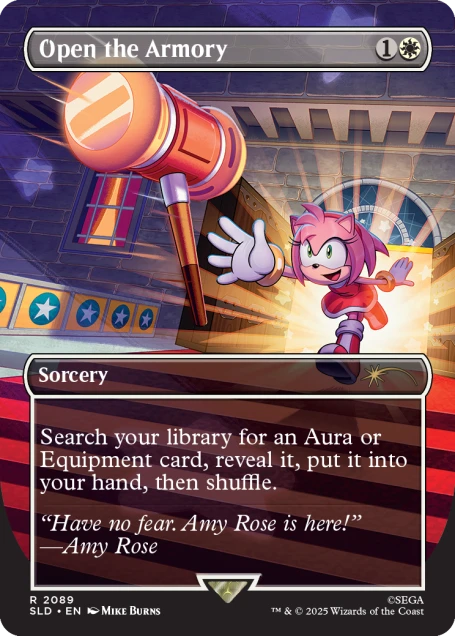 Secret Lair x Sonic: Chasing Adventure - Non Foil