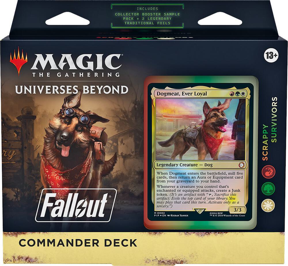 Scrappy Survivors Commander Deck - Universes Beyond: Fallout