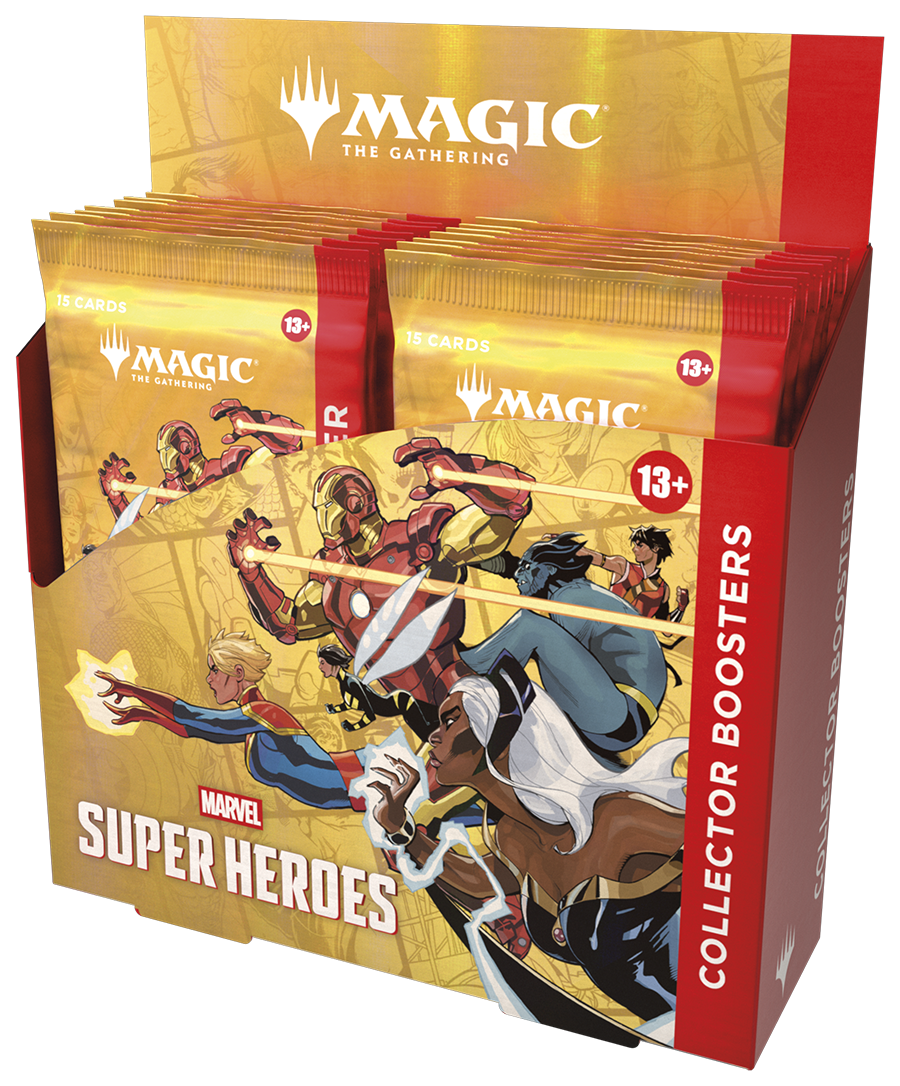 Marvel Super Heroes Collector Booster Display