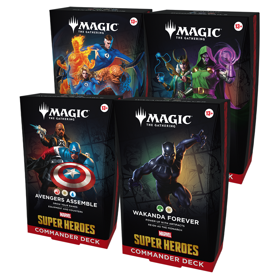 Marvel Super Heroes Commander Deck Case