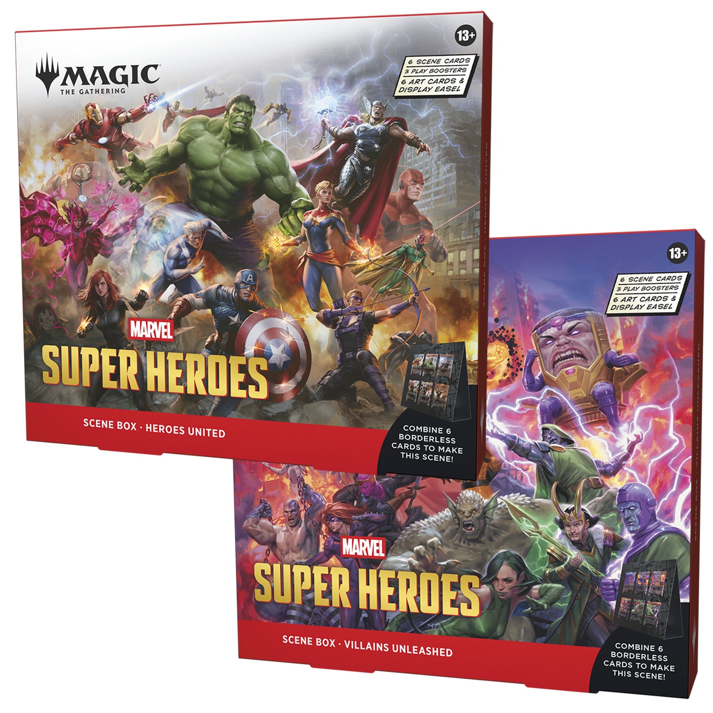 Marvel Super Heroes - Scene Box (2ct)