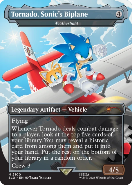 Secret Lair x Sonic: Turbo Gear - Non Foil Edition