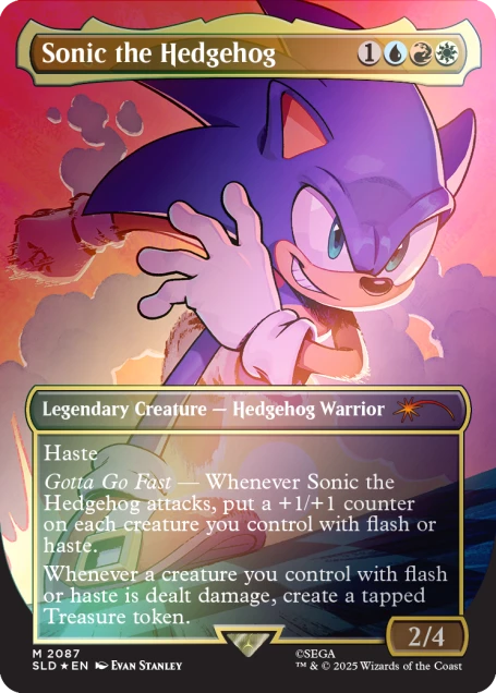 Secret Lair x Sonic: Friends & Foes - FOIL