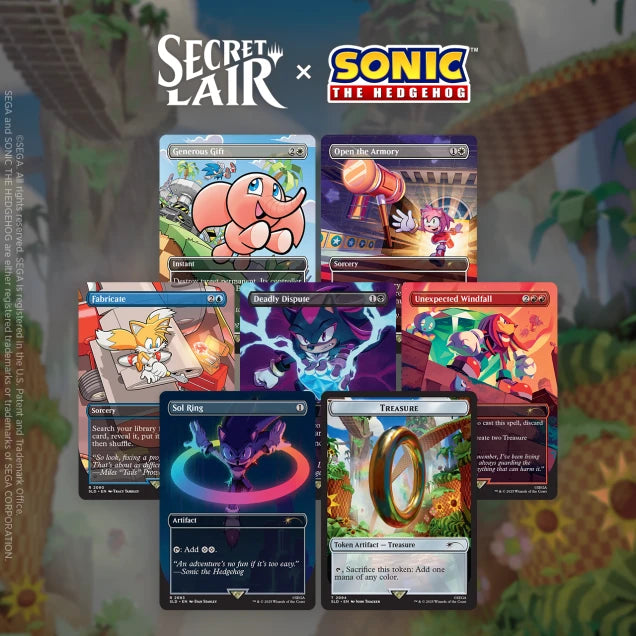 Secret Lair x Sonic: Chasing Adventure - Non Foil
