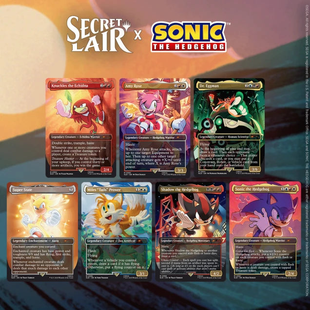 Secret Lair x Sonic: Friends & Foes - Non Foil