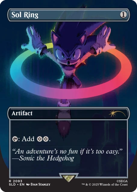 Secret Lair x Sonic: Chasing Adventure - Non Foil