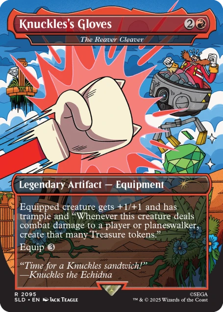 Secret Lair x Sonic: Turbo Gear - Non Foil Edition