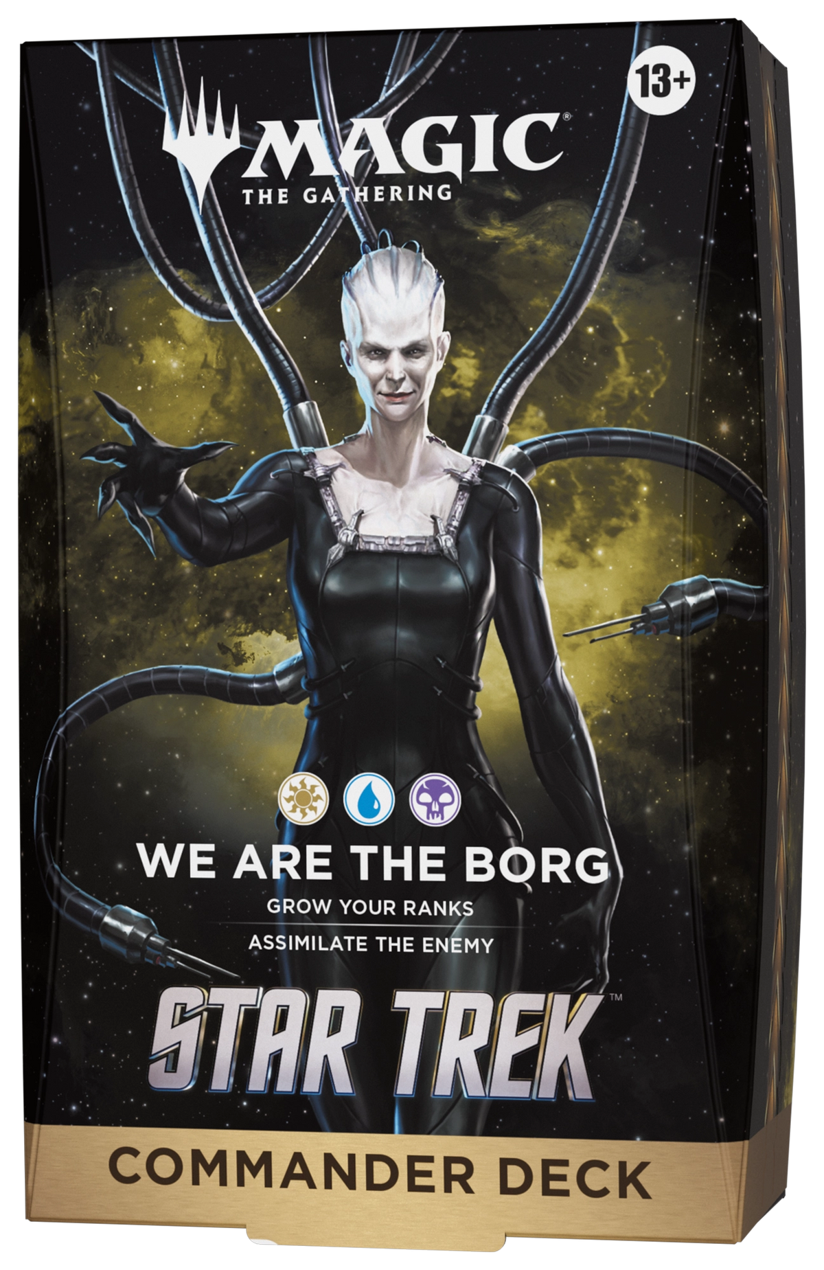 Star Trek We Are the Borg Commander deck packaging