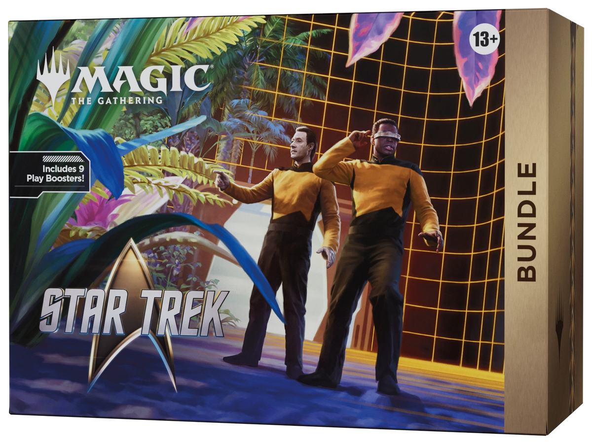 Magic The Gathering Star Trek standard Bundle packaging