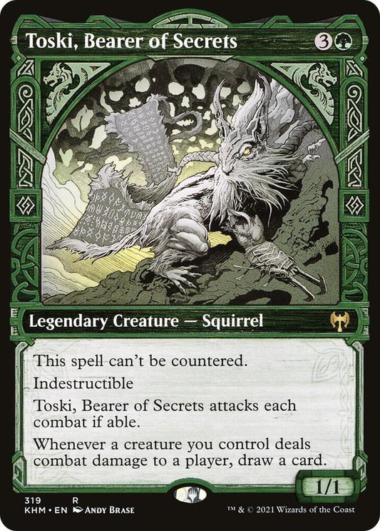 Toski, Bearer of Secrets (Showcase) - Kaldheim