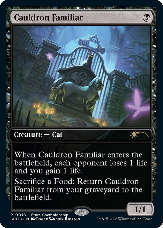 Cauldron Familiar - Game Day & Store Championship Promos