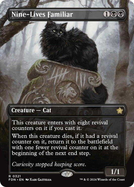 Nine-Lives Familiar (Borderless) - Foundations