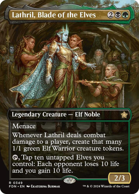 Lathril, Blade of the Elves (Borderless) - Foundations