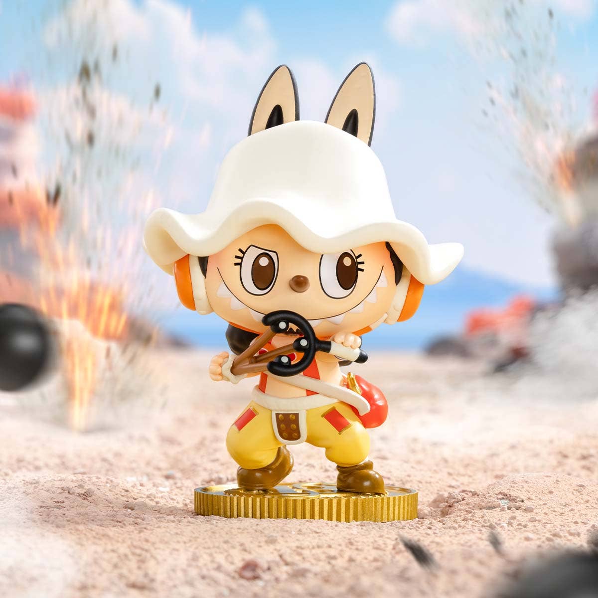 THE MONSTERS One Piece Series Labubu Blind Box Figure