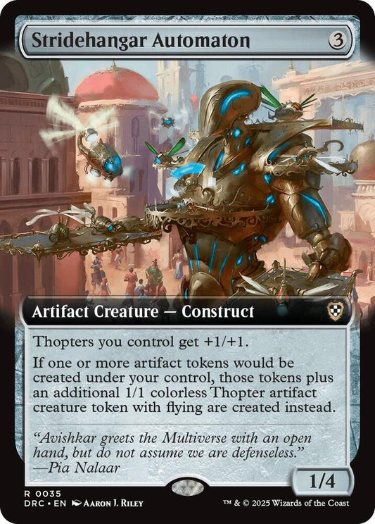 Stridehangar Automaton (Extended Art) - Commander: Aetherdrift