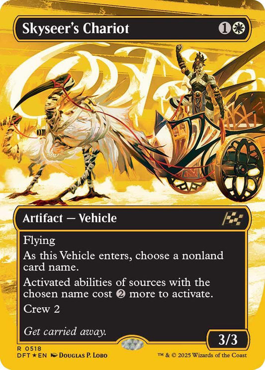 Skyseer's Chariot (Borderless) (First-Place Foil) - Aetherdrift