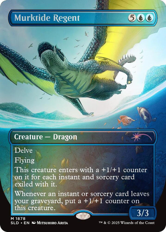 Murktide Regent (Rainbow Foil) - Secret Lair Drop Series (SLD)