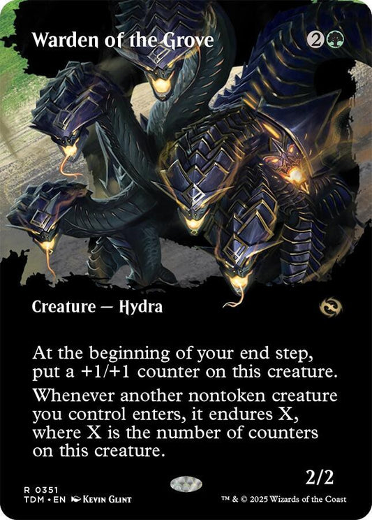 Warden of the Grove (Borderless) - Tarkir: Dragonstorm
