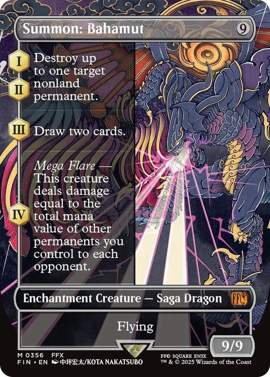 Summon: Bahamut (Borderless) - FINAL FANTASY