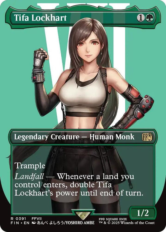Tifa Lockhart (Borderless) - FINAL FANTASY