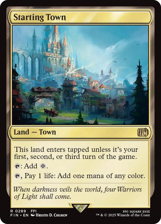 Starting Town - FINAL FANTASY