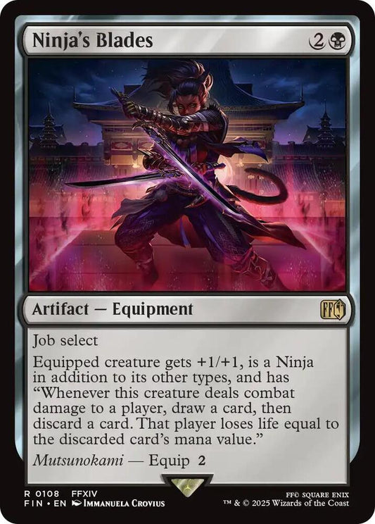 Ninja's Blades - FINAL FANTASY (Foil)