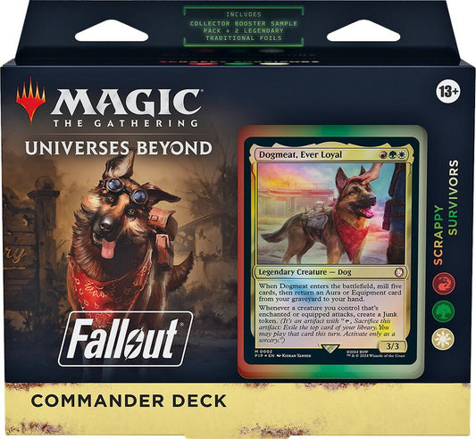 Scrappy Survivors Commander Deck - Universes Beyond: Fallout