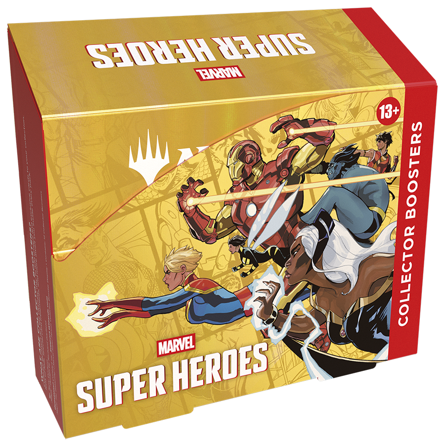 Marvel Super Heroes Collector Booster Display