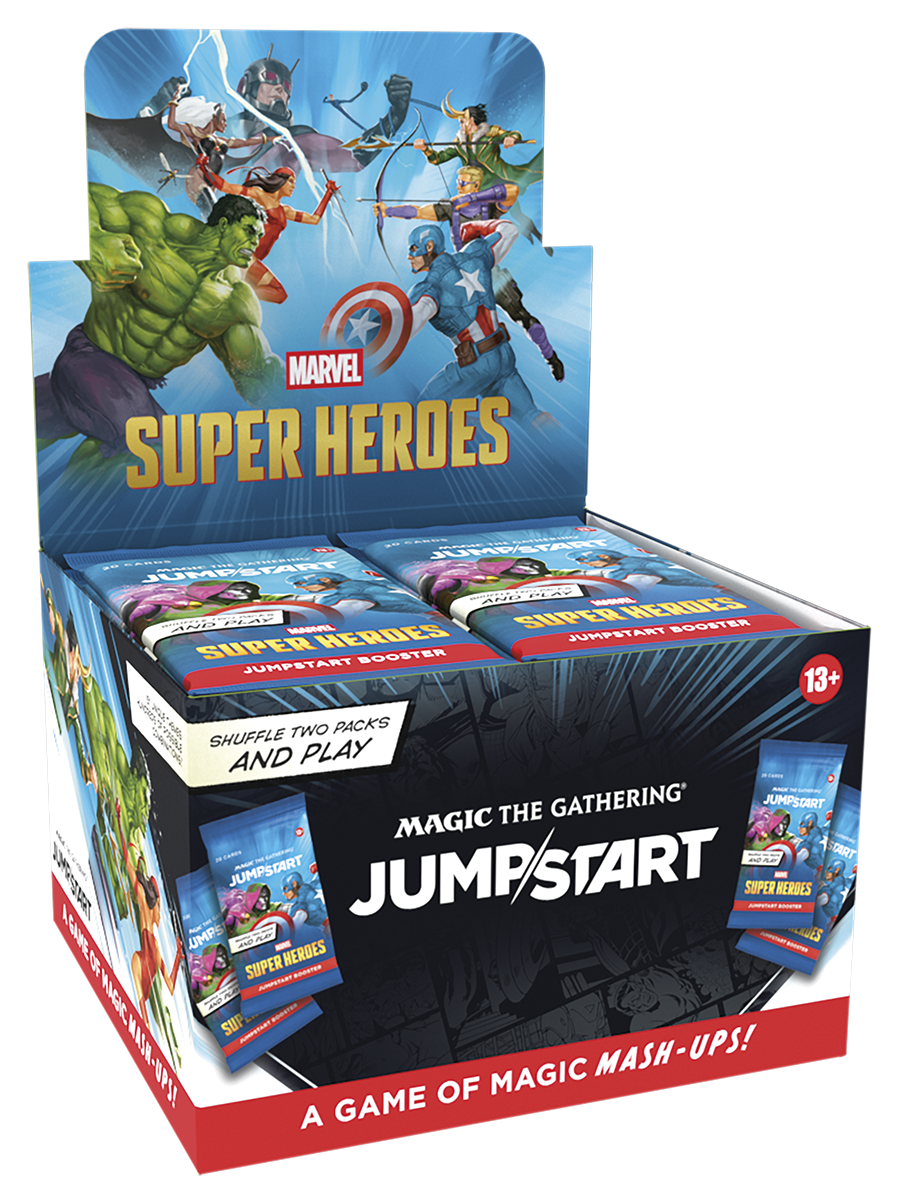 Marvel Super Heroes - Jumpstart Booster Display