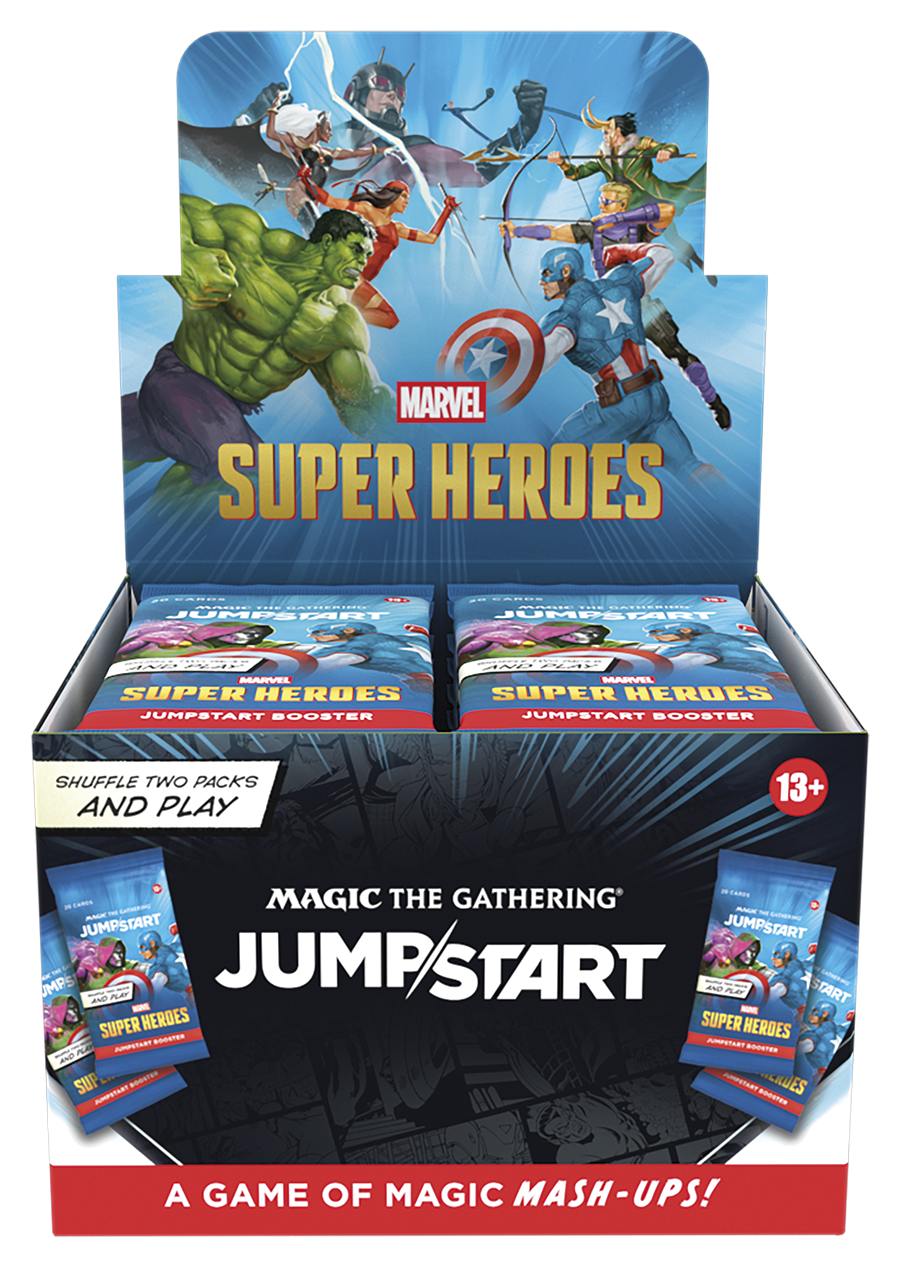 Marvel Super Heroes - Jumpstart Booster Display