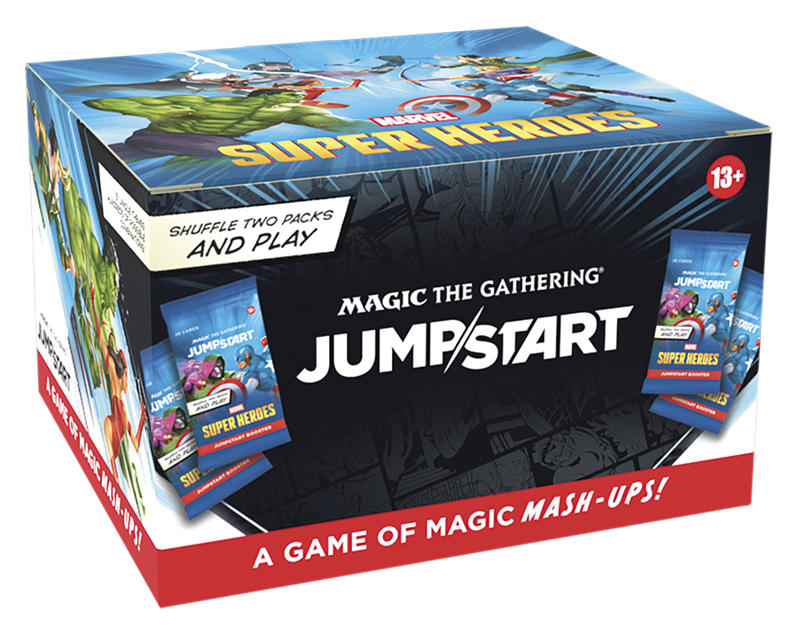Marvel Super Heroes - Jumpstart Booster Display