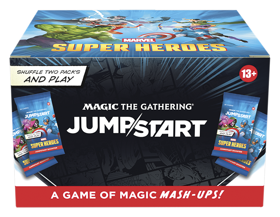 Marvel Super Heroes - Jumpstart Booster Display