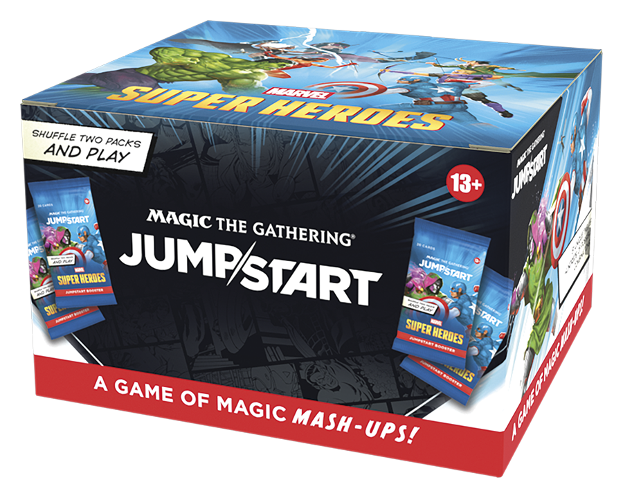 Marvel Super Heroes - Jumpstart Booster Display