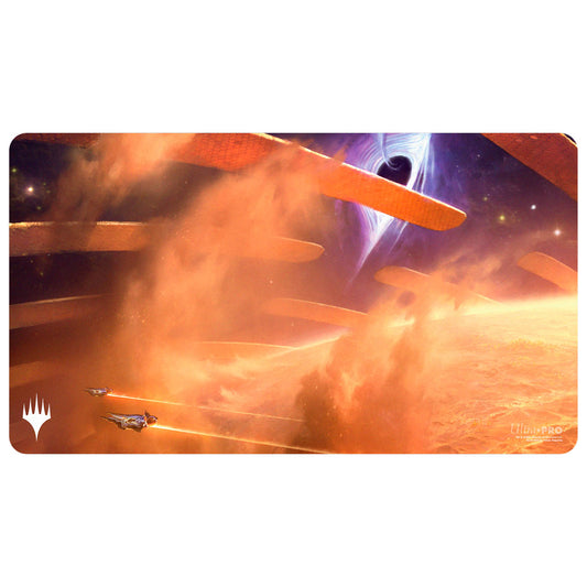 Ultra Pro Playmat Magic the Gathering Edge of Eternities Mythic Land White
